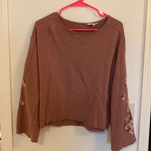 AEO Embroidered Crewneck